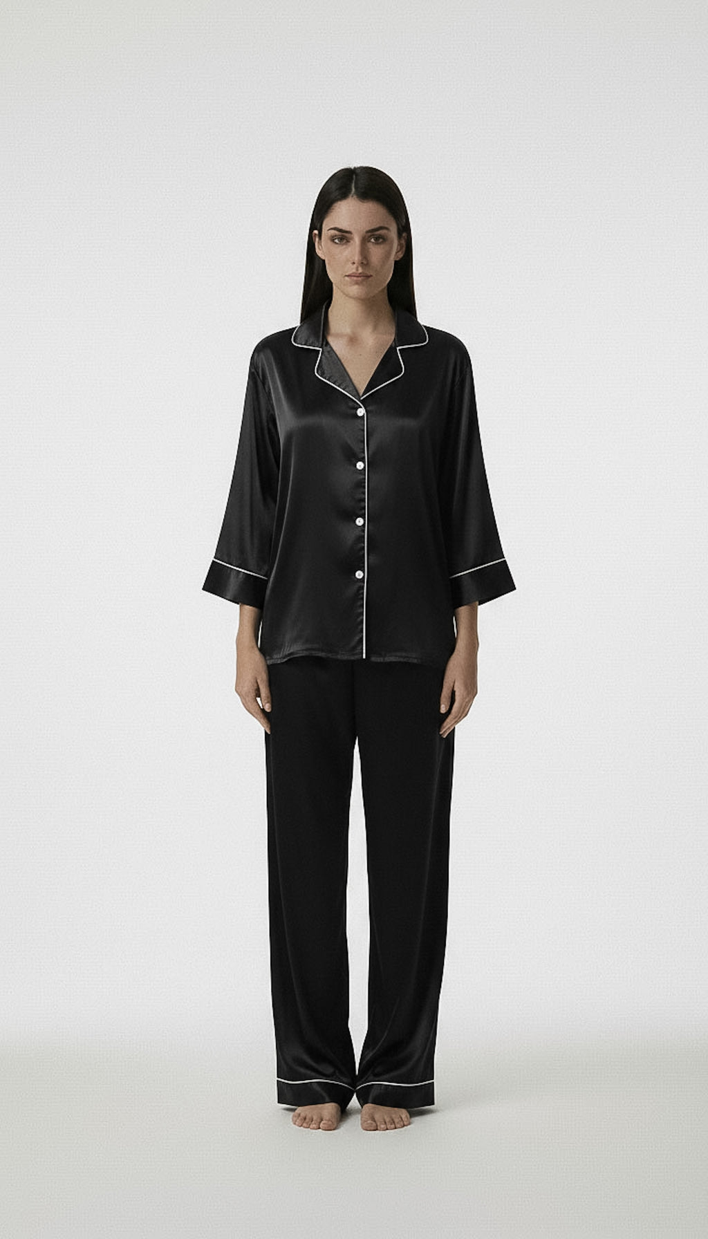 Signature Contrast Piping Lounge Set