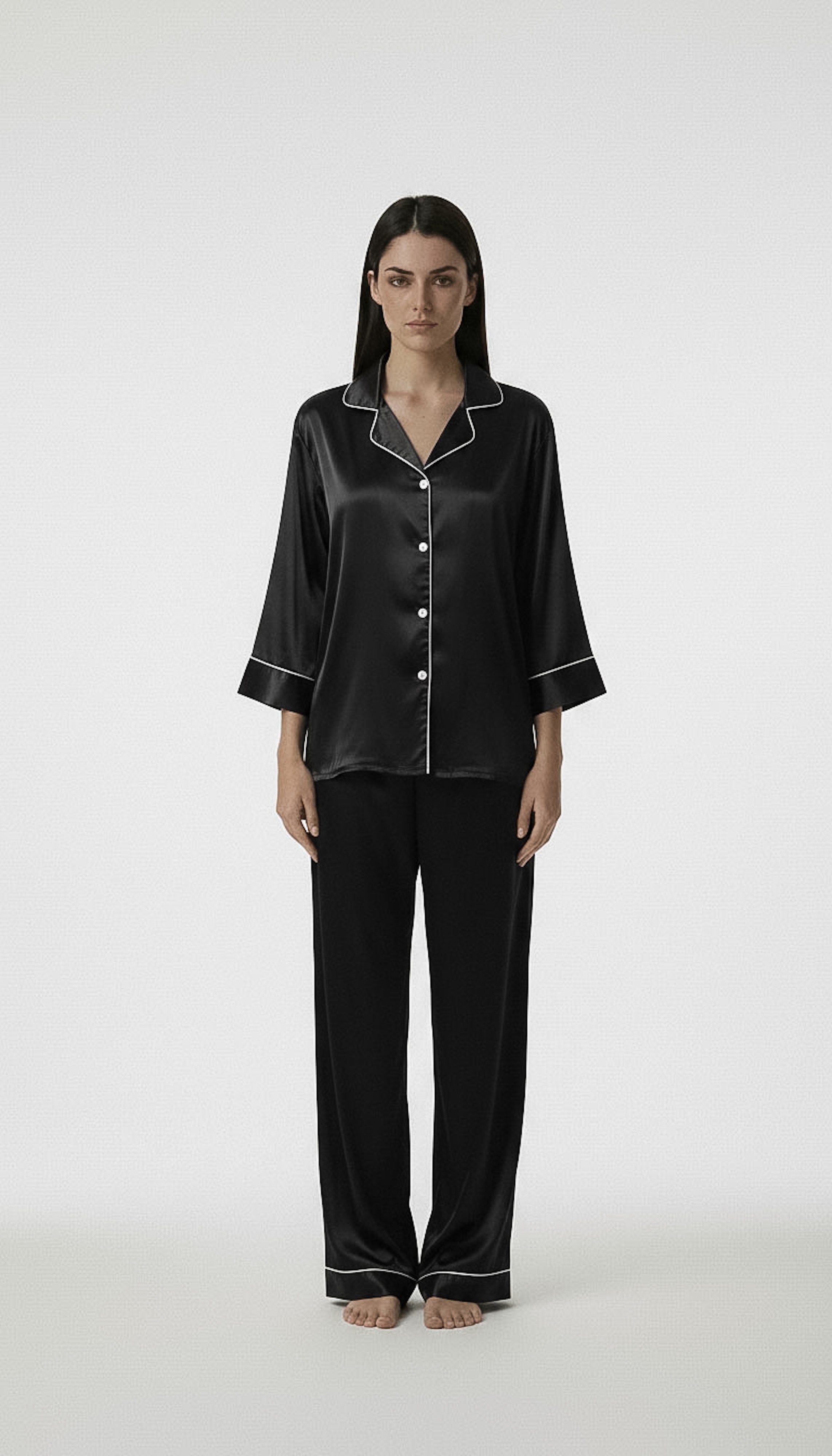 Signature Contrast Piping Lounge Set