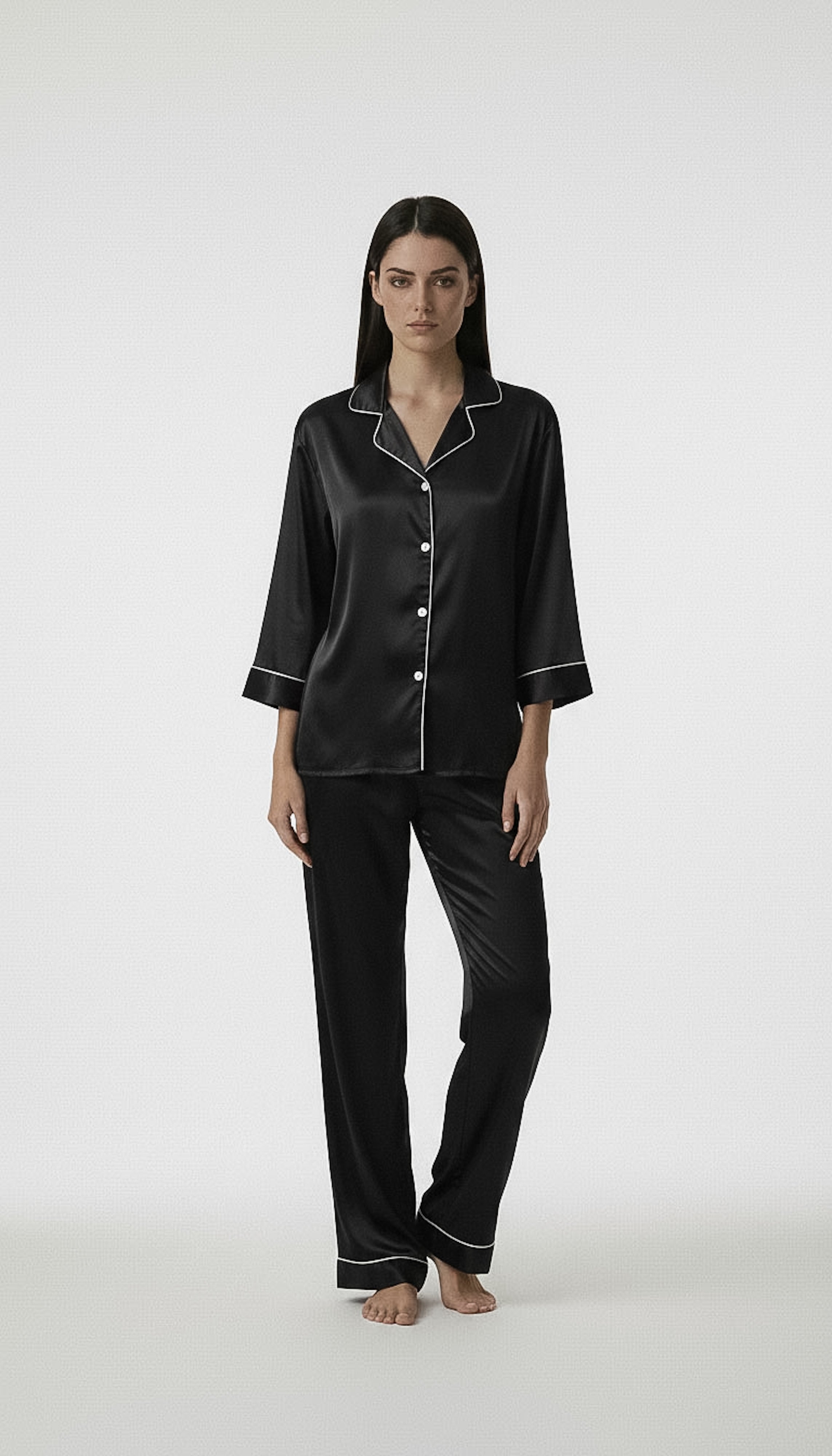 Signature Contrast Piping Lounge Set